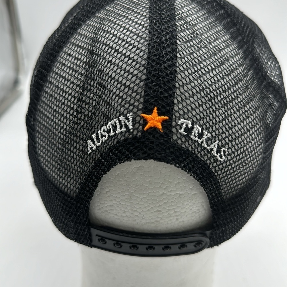 Tito's Vodka Black Trucker Hat Adjustable HT7617F - Picture 4 of 6